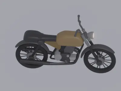 Motorcycle 3D model
