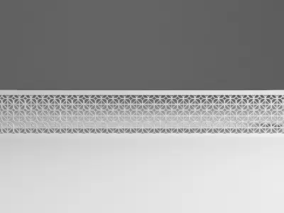 Bar with Jali 3D model