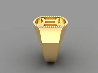 Gemini Ring Version 2 For Print STL 3D print model