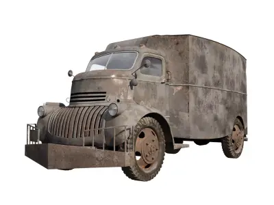 1941 chevy coe jeepers creepers 3D model
