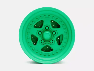 15x8 Center Line Telstar Wheel and Brake 3D print model