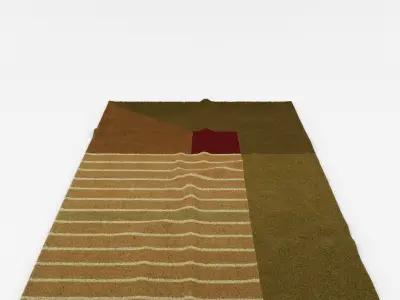 Rugs No 119 Low-poly 3D model