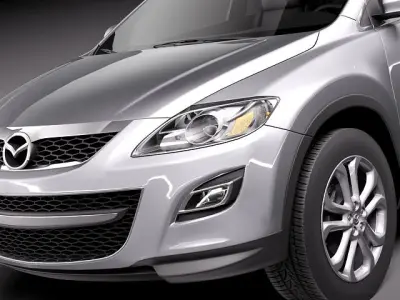 mazda cx-9 2011 3D model