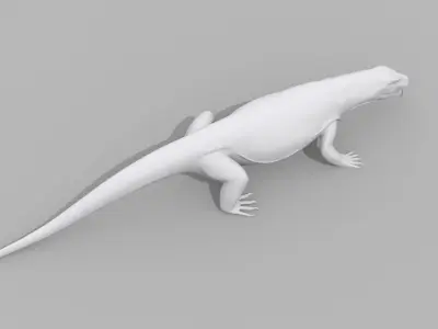 komodo Dragon Shape 3D model