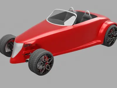 Plymouth Prowler 3D Model 3D model