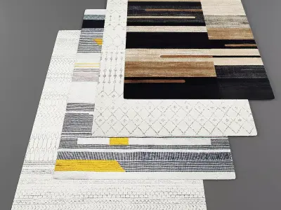 Rugs set250 3D model
