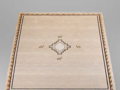 Persian Carpet Collection-vol5-4k texture Low-poly 3D model