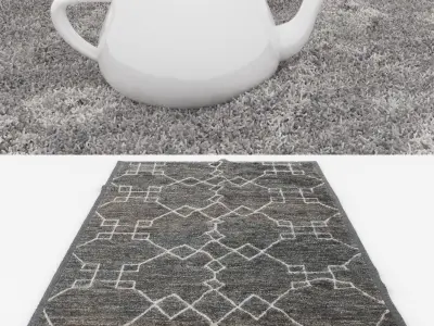 Rugs No 532 Low-poly 3D model