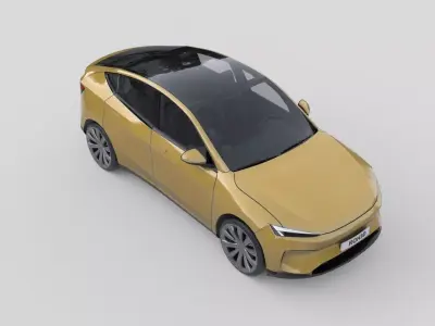 Generic Sleek Electric Crossover 3D model