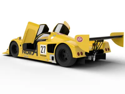 Nissan R90CK From A Racing 1990 HQ 3d model 3D model