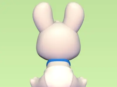 Baby Bunny 3D print model
