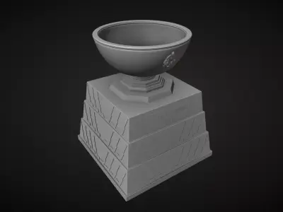 William M Jennings Trophy 3D print model