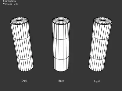 Medieval Collection Camp Fire Wood Set