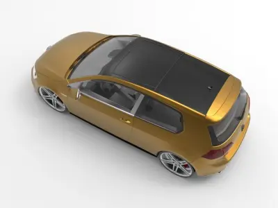 Volkswagen Golf VII 3D model