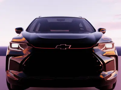 CHEVROLET TRACKER 2 BLACK TUNING LTZ  Low-poly 3D model