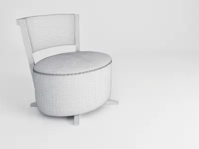 Calliope armchair 3D model