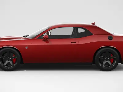 Dodge Challenger Hellcat 2019 3D model