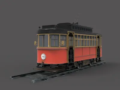 Cable car  3D model