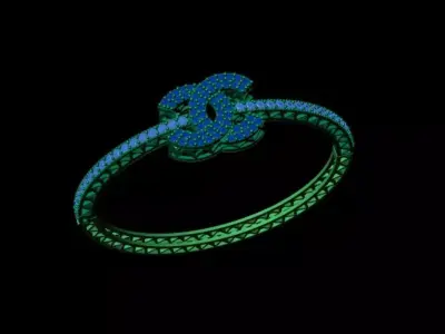 Bracelets 3D print model