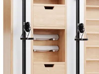 Gym equipment 02 3D model