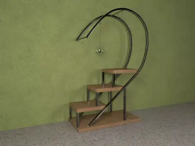 Plant hanger Free 3D model