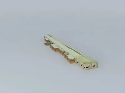 Olympic Dam Uranium Mine Warehouse Free 3D model