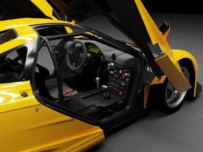 Mclaren F1 GTR 3D model