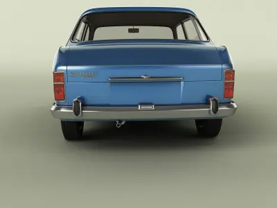 Wolseley Six  3D model