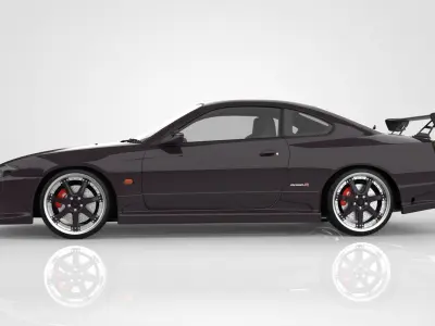 Nissan Silvia s15 3D model