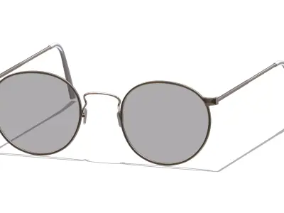 Ful Vue Glasses Low Poly PBR Realistic Low-poly 3D model