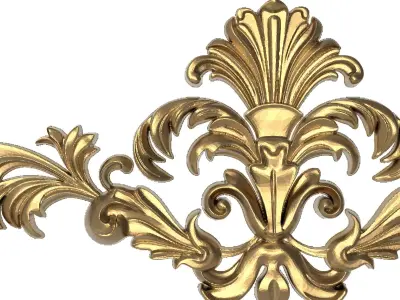  decorative pattern ready for 3D printing 3D model 45