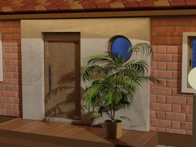 Small home designe 3D model