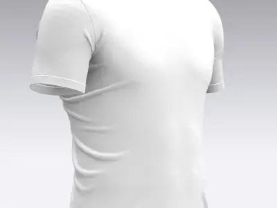 Camiseta sport dry fit 3D model