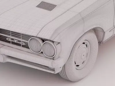 Pontiac 1964 3D model