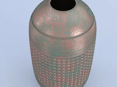 Copper Vase 3D model