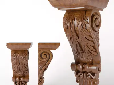 ornament sofa 3D model