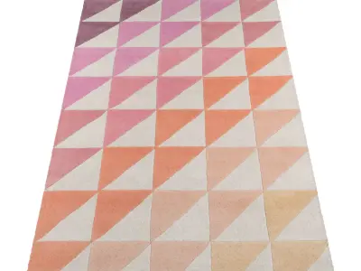 Rug Set 1255 3D model