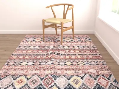 Rugs No 579 Low-poly 3D model