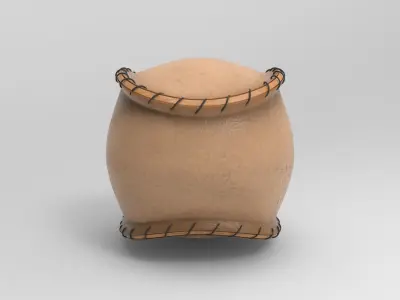 HaptikBall Low-poly 3D model