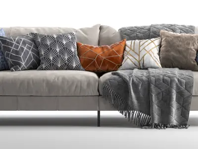 Loft sofa 260 cm 3D model