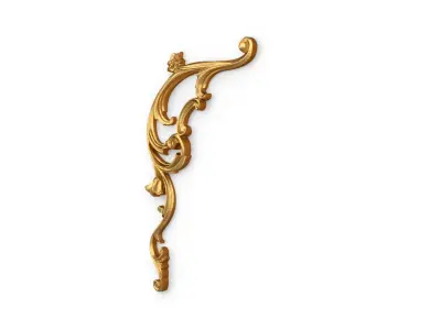 Classic decor ornament 337  3D model