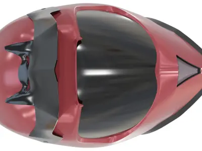 Helmet 3D Model 3D model