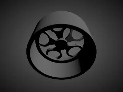 ROTIFORM ZRH scalable and printable rims 3D print model
