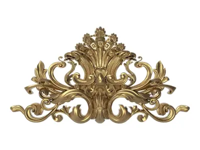 decorative pattern ready for 3D printing 3D model 4