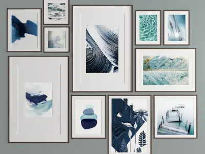 Art Frame 303 Low-poly 3D model