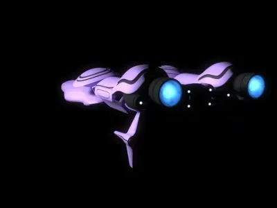 Sword-Breaker spaceship 3D model