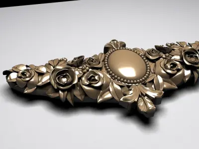 Carved decoration 2 3D model