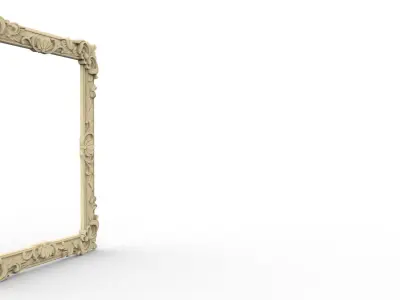 Frame 1 ornate 3D print model