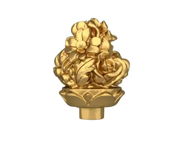 Classic carved decor ornament 508  3D print model