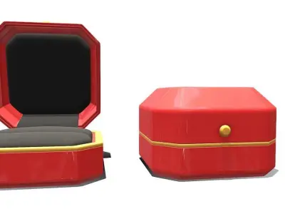 Ring box 3D model